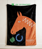 Hermes Throw Blankets